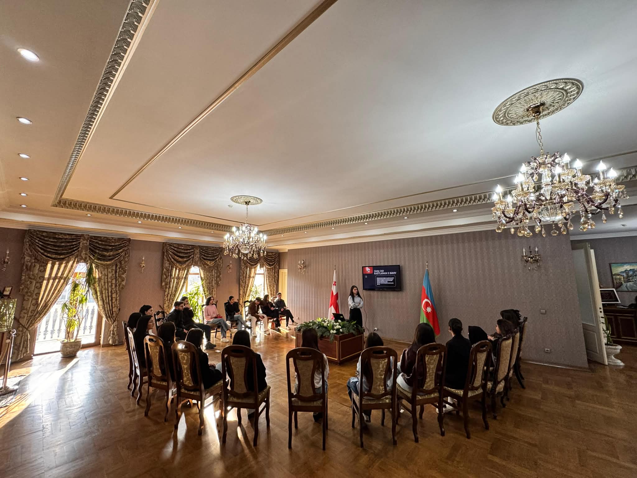 The fourth and final training of the SMM – Social Media Marketing courses was held for students who are members of "GASU"