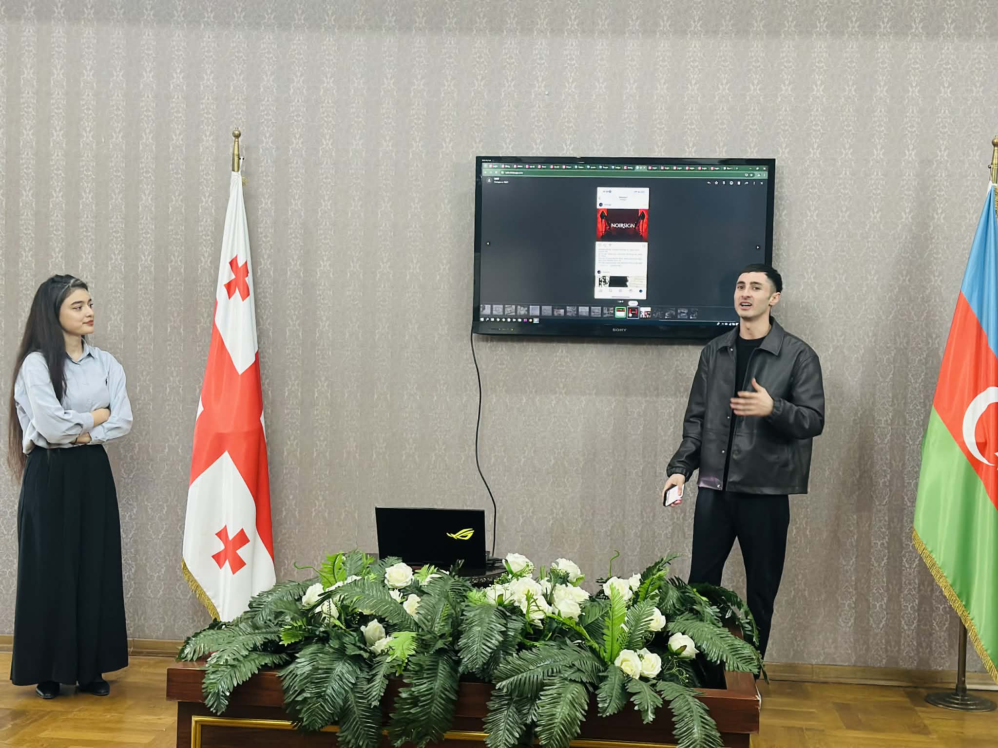 The fourth and final training of the SMM – Social Media Marketing courses was held for students who are members of "GASU"