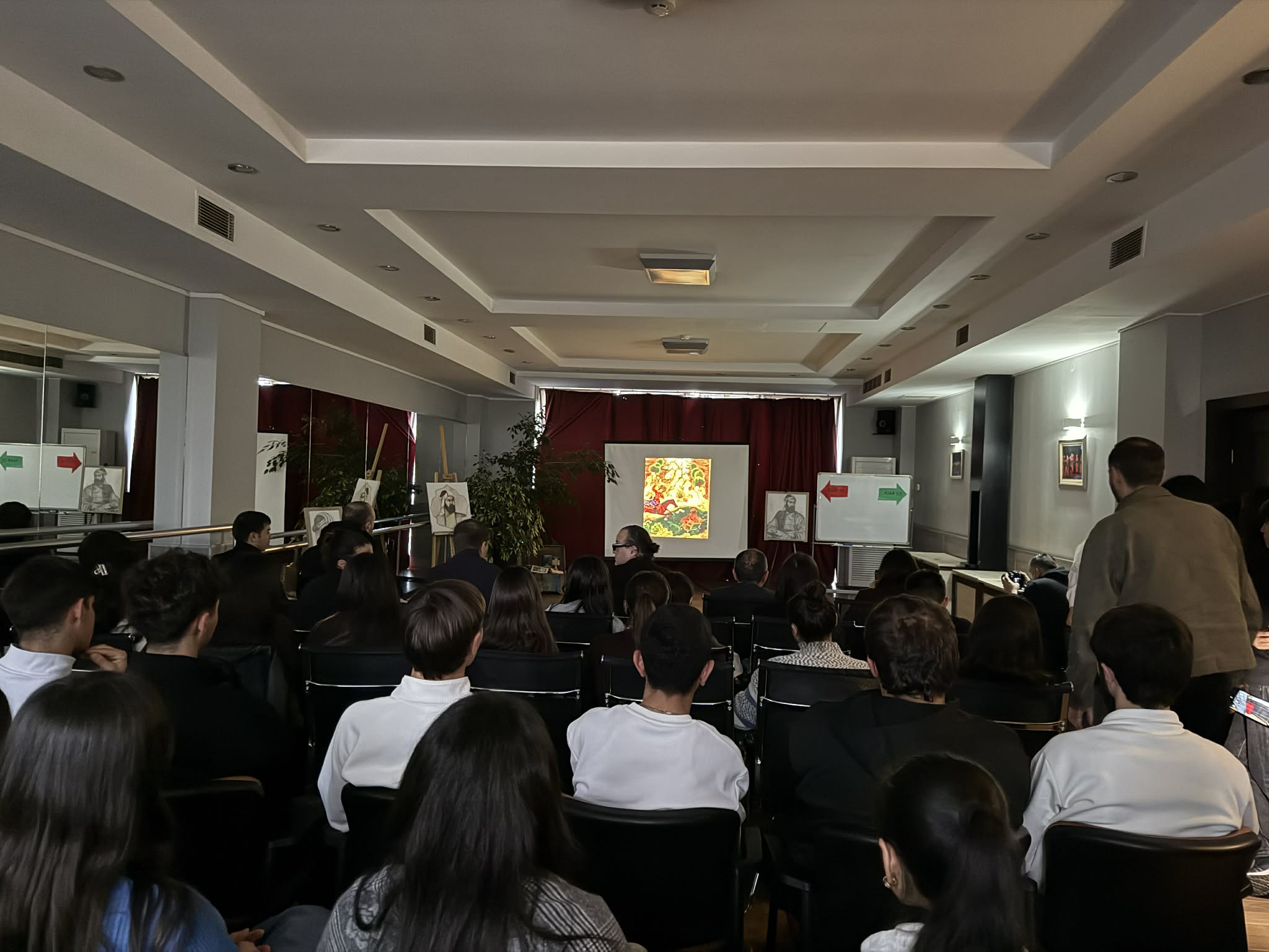 Nizami Ganjavi Night at Tea House/Exhibition/Borchali Carpet
