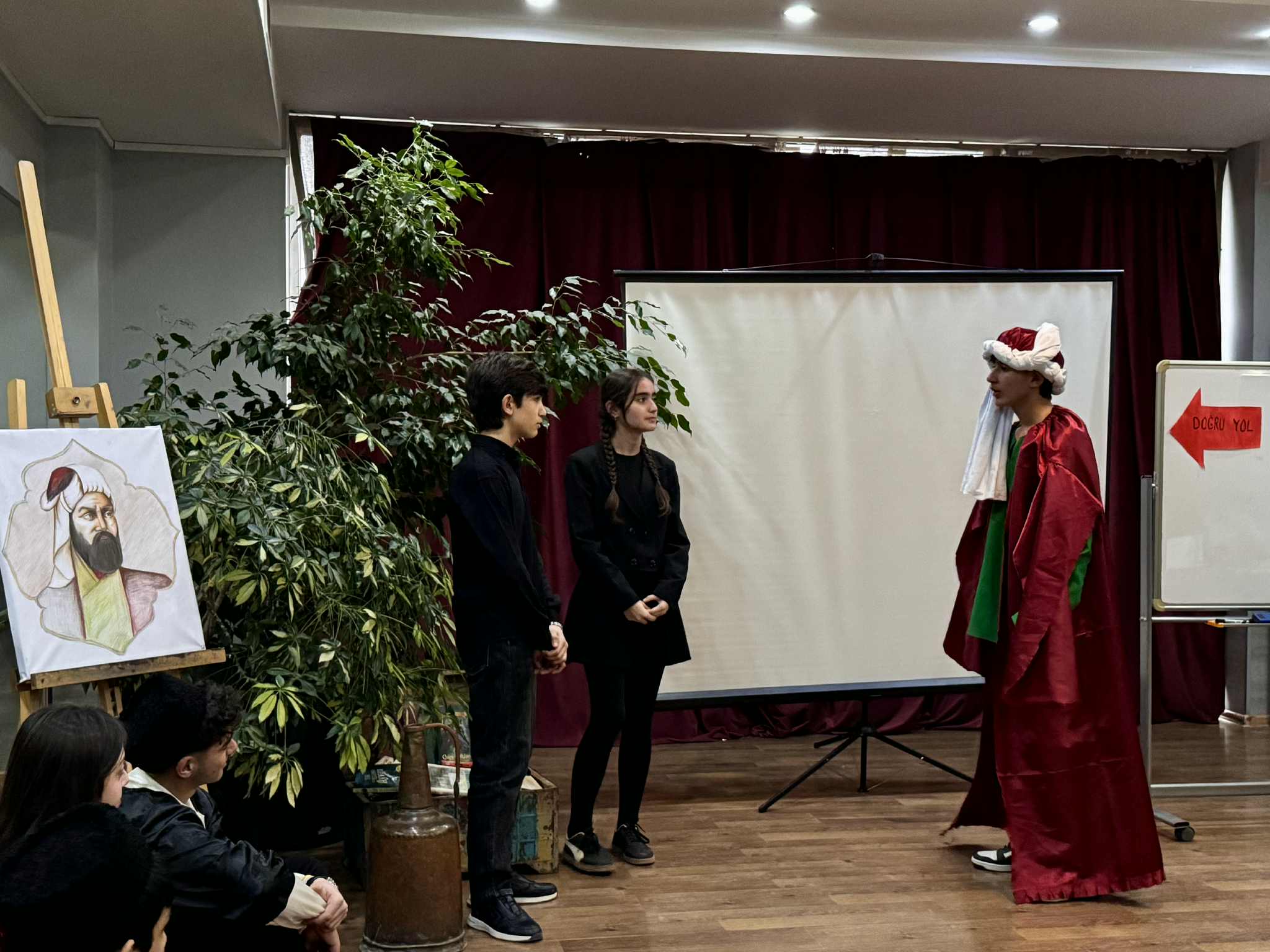 Nizami Ganjavi Night at Tea House/Exhibition/Borchali Carpet