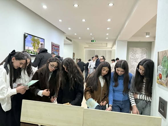 Nizami Ganjavi Night at Tea House/Exhibition/Borchali Carpet