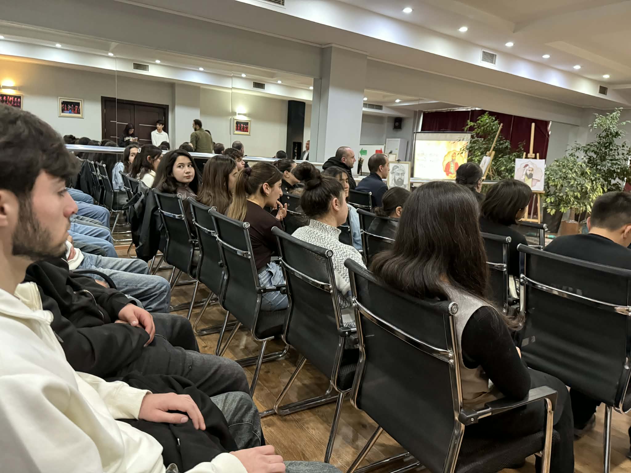 Nizami Ganjavi Night at Tea House/Exhibition/Borchali Carpet