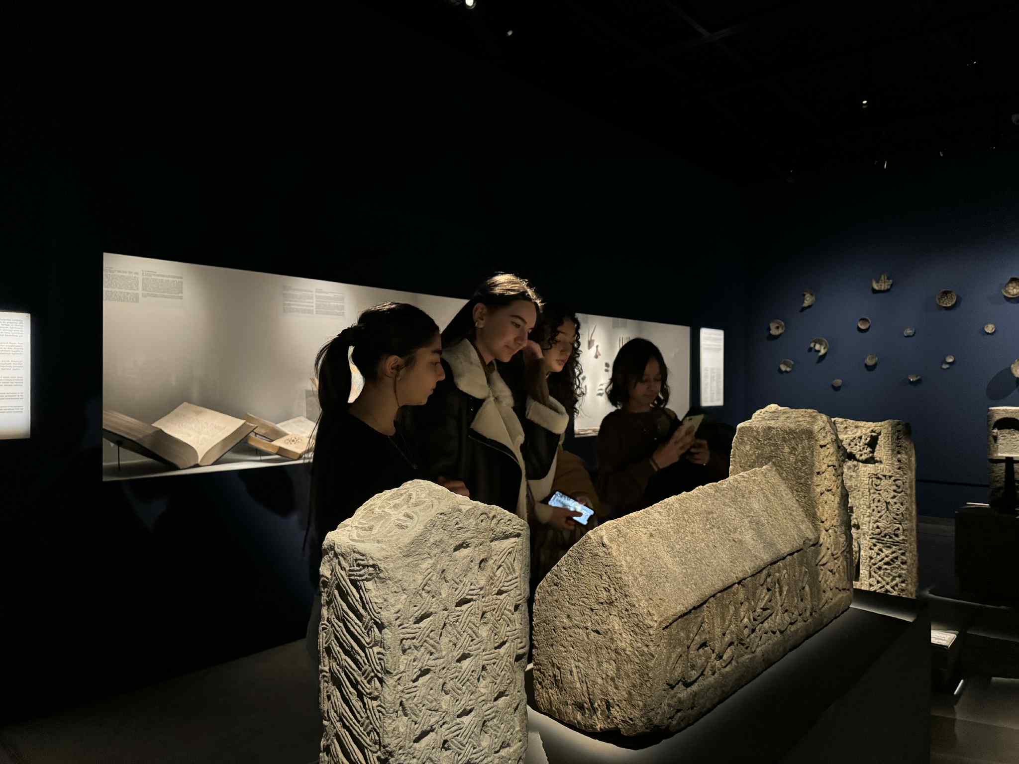 Visit of "Tea House" members to the Bolnisi Museum