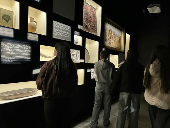 Visit of "Tea House" members to the Bolnisi Museum