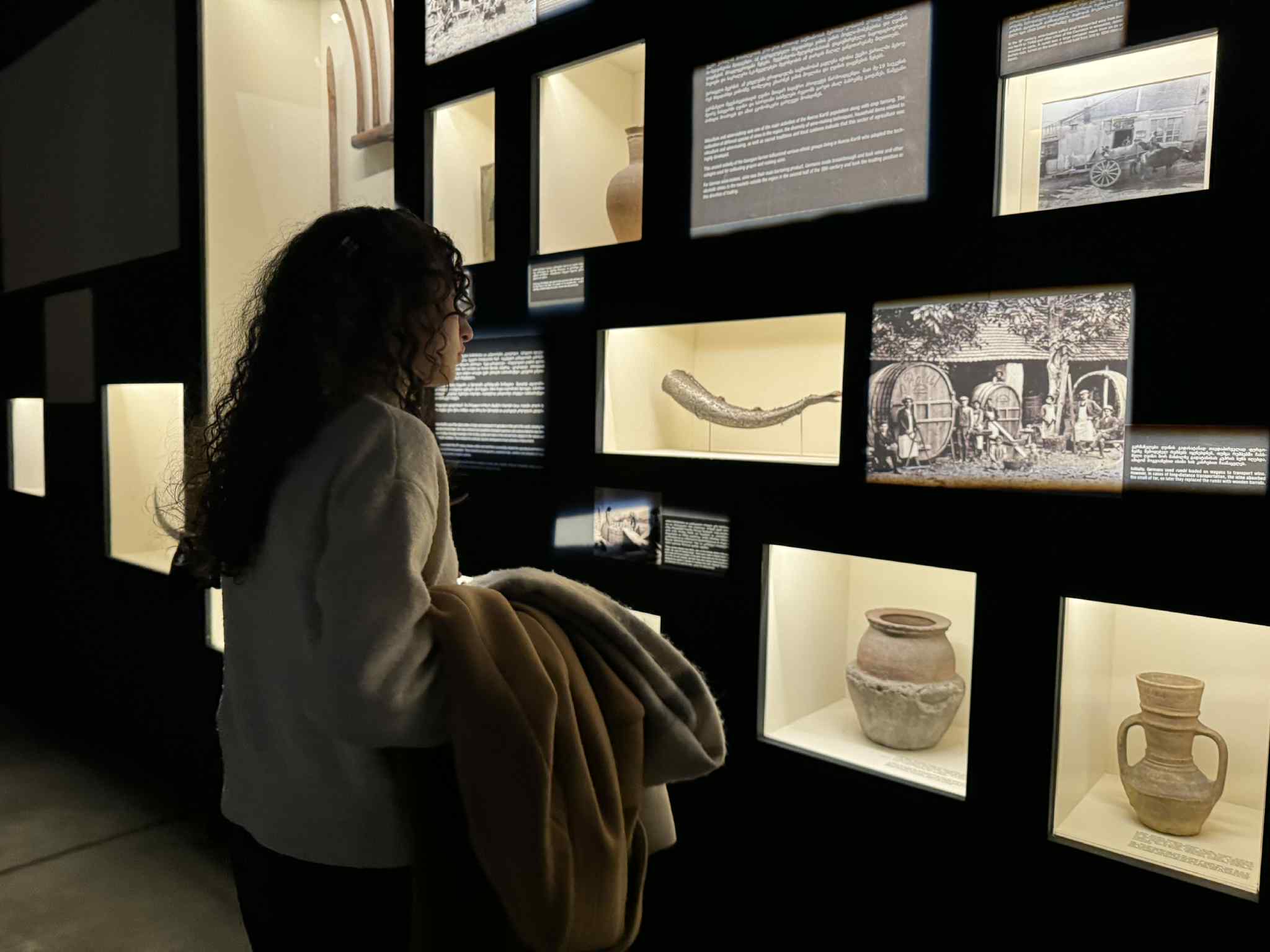 Visit of "Tea House" members to the Bolnisi Museum