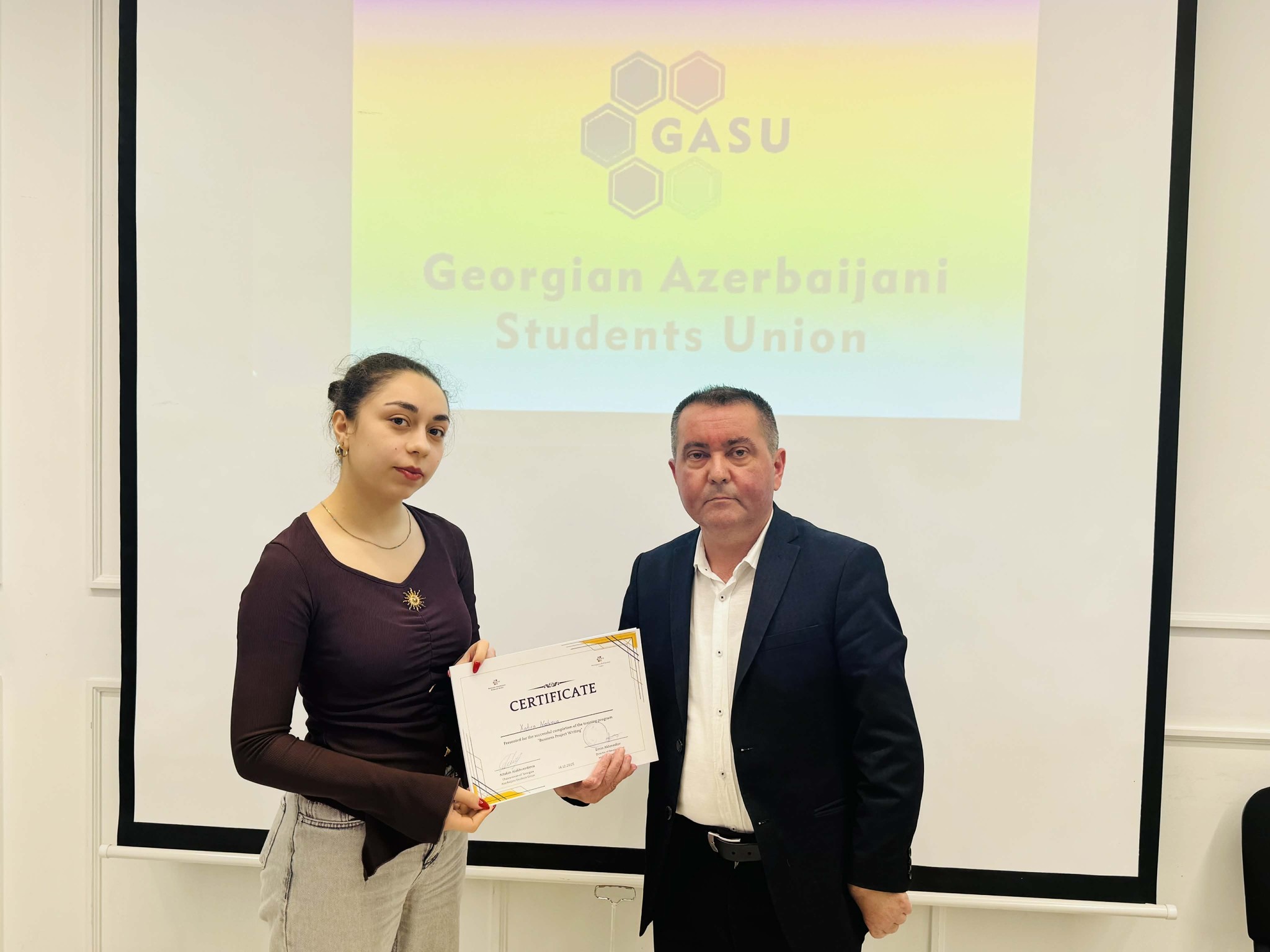 Training was held on the topic of "Writing business projects"