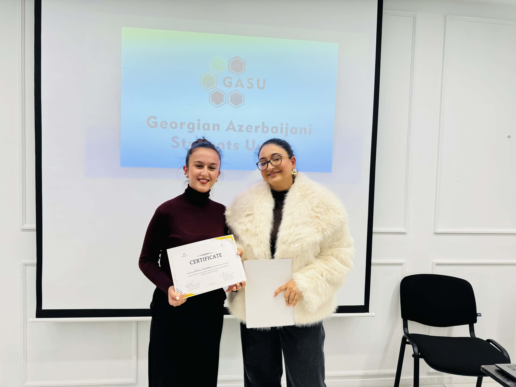 Training was held on the topic of "Writing business projects"