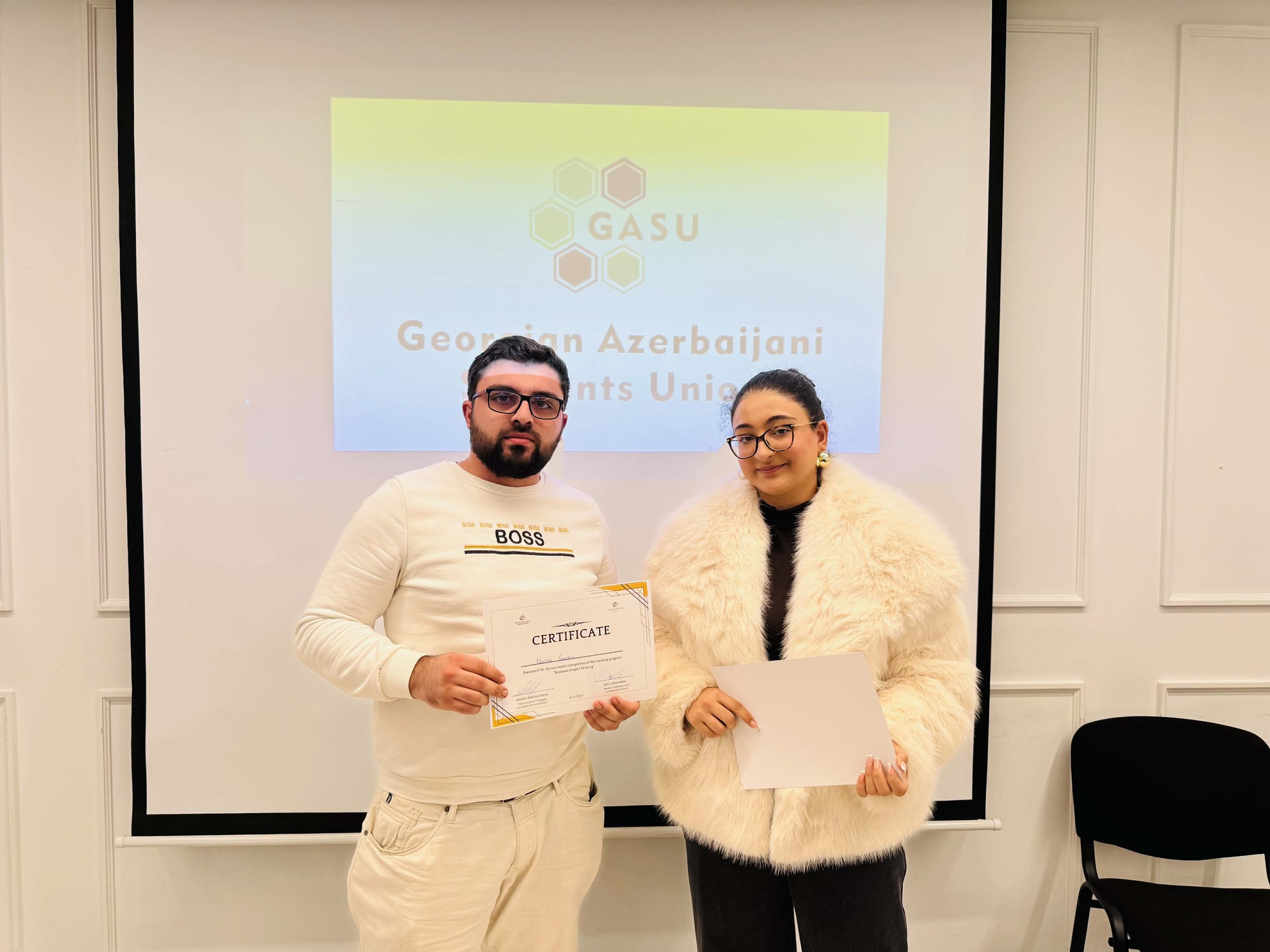 Training was held on the topic of "Writing business projects"