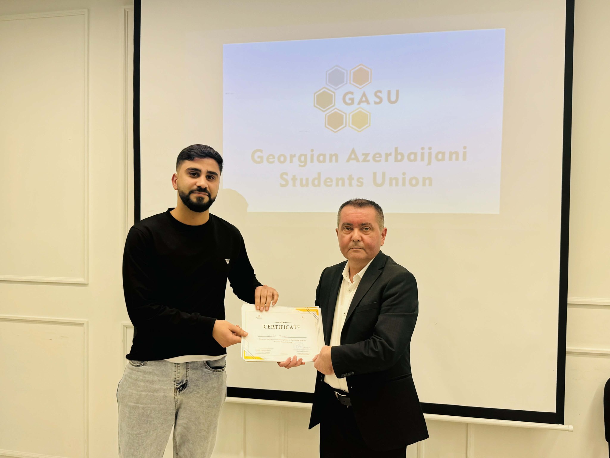 Training was held on the topic of "Writing business projects"