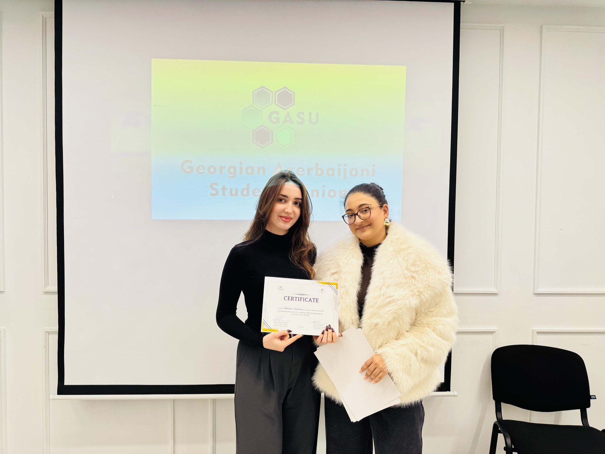 Training was held on the topic of "Writing business projects"