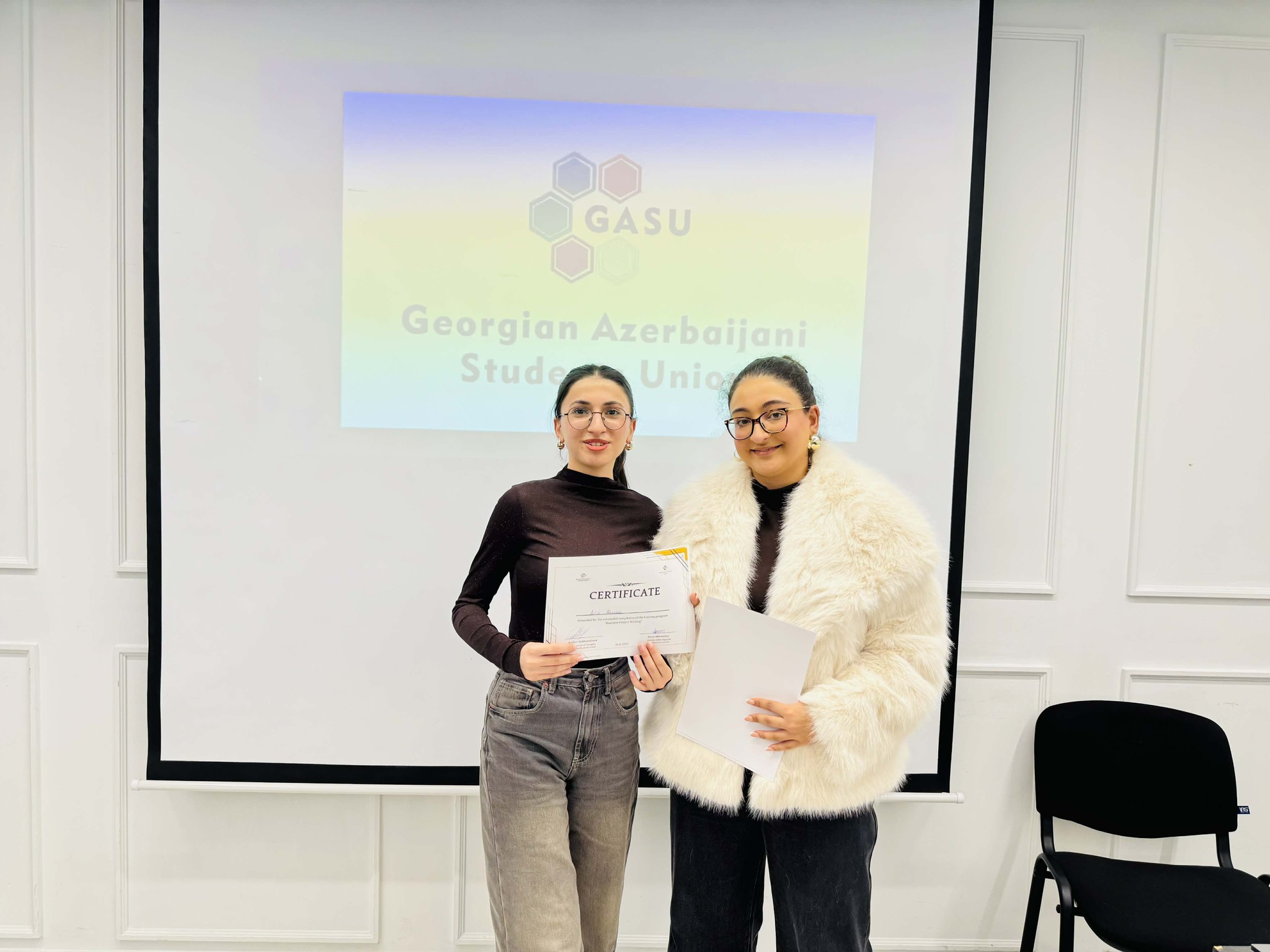 Training was held on the topic of "Writing business projects"