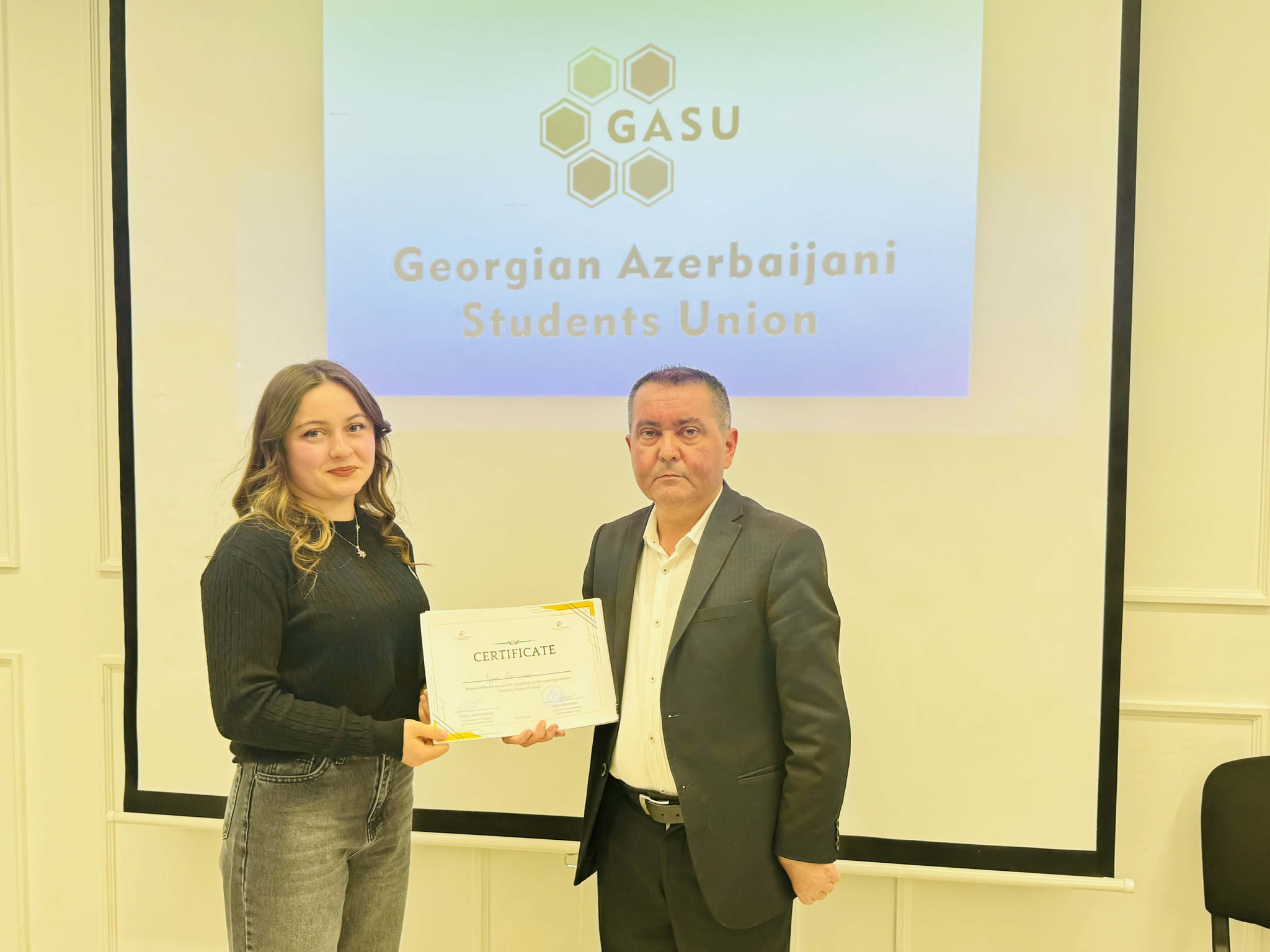 Training was held on the topic of "Writing business projects"