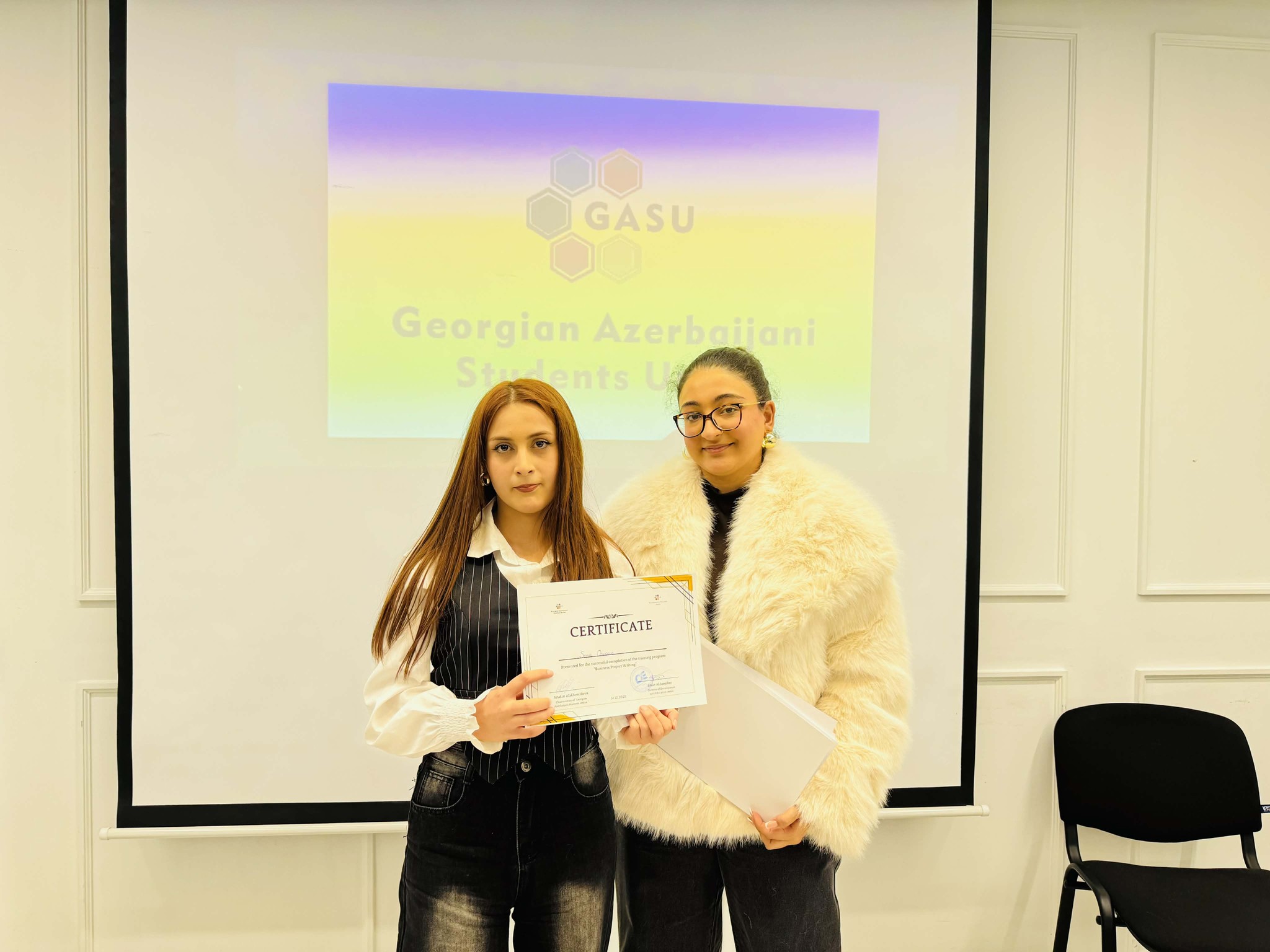 Training was held on the topic of "Writing business projects"