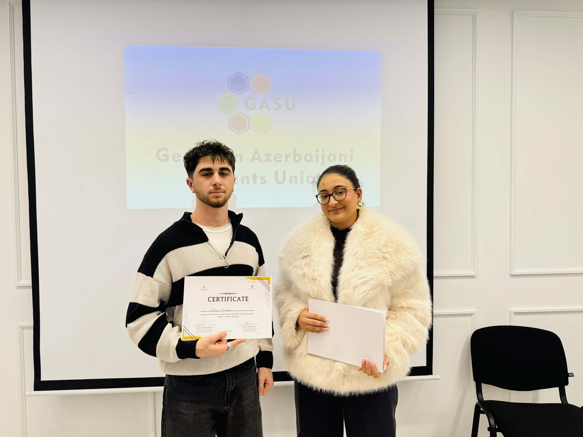 Training was held on the topic of "Writing business projects"