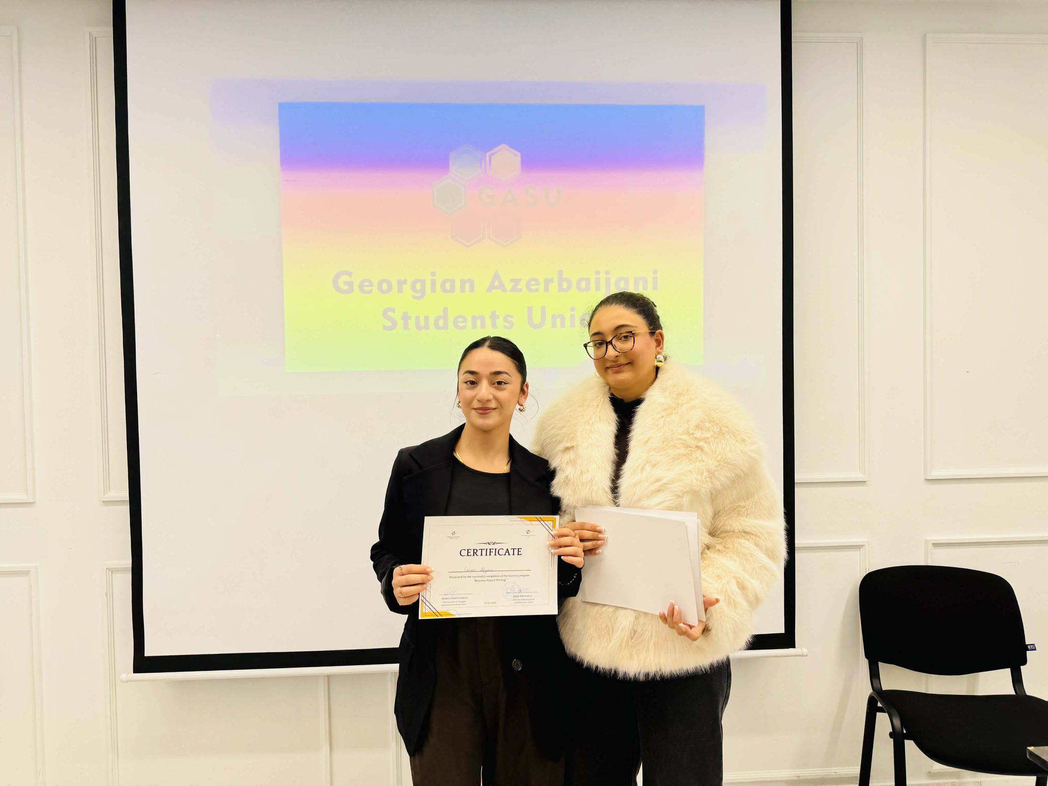 Training was held on the topic of "Writing business projects"