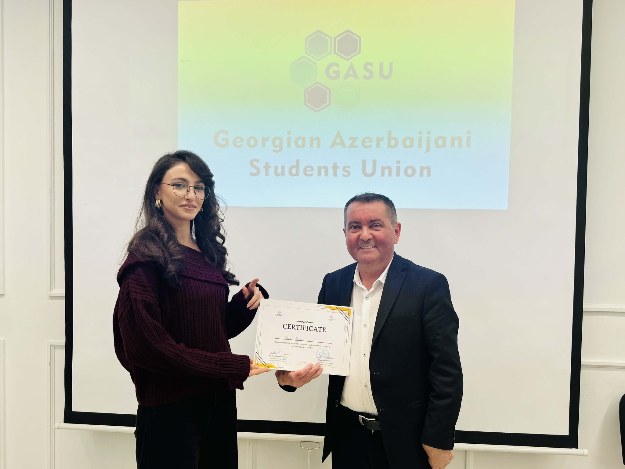 Training was held on the topic of "Writing business projects"