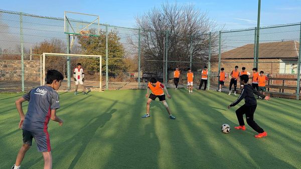 "Olymp" amateur football club visited "SARAL Development and Training Center".