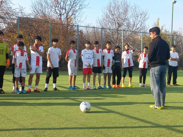 "Olymp" amateur football club visited "SARAL Development and Training Center".