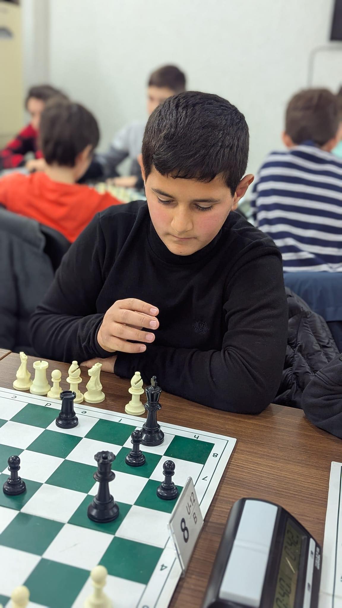 Young members of the "Tea House" chess club participated in the Georgian championship